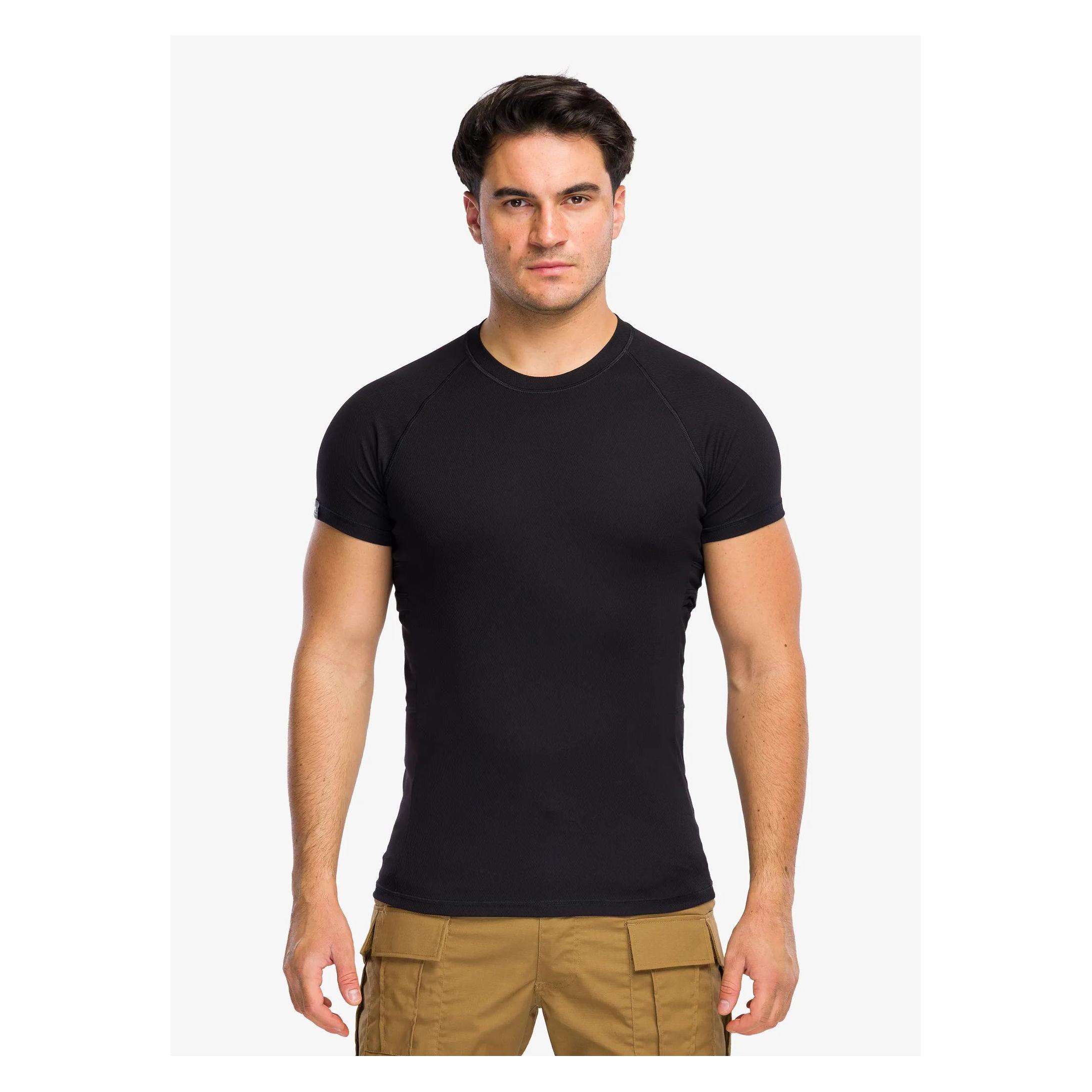 Helikon Tex Trainingshirt Herren Helikon-Tex Quickly Dry T-Shirt - black (M) (TS-FUN-QD-01-B04)