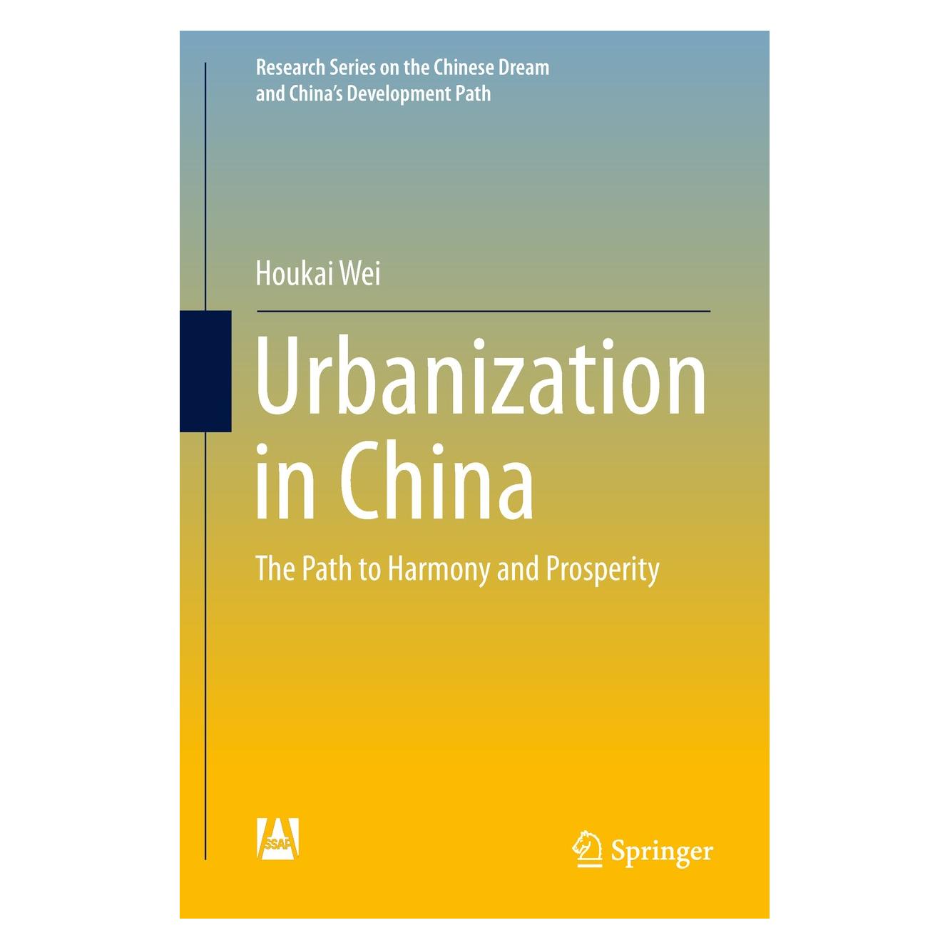Springer Urbanization in China (Englisch, Hardcover, Houkai Wei) (9789811314070)