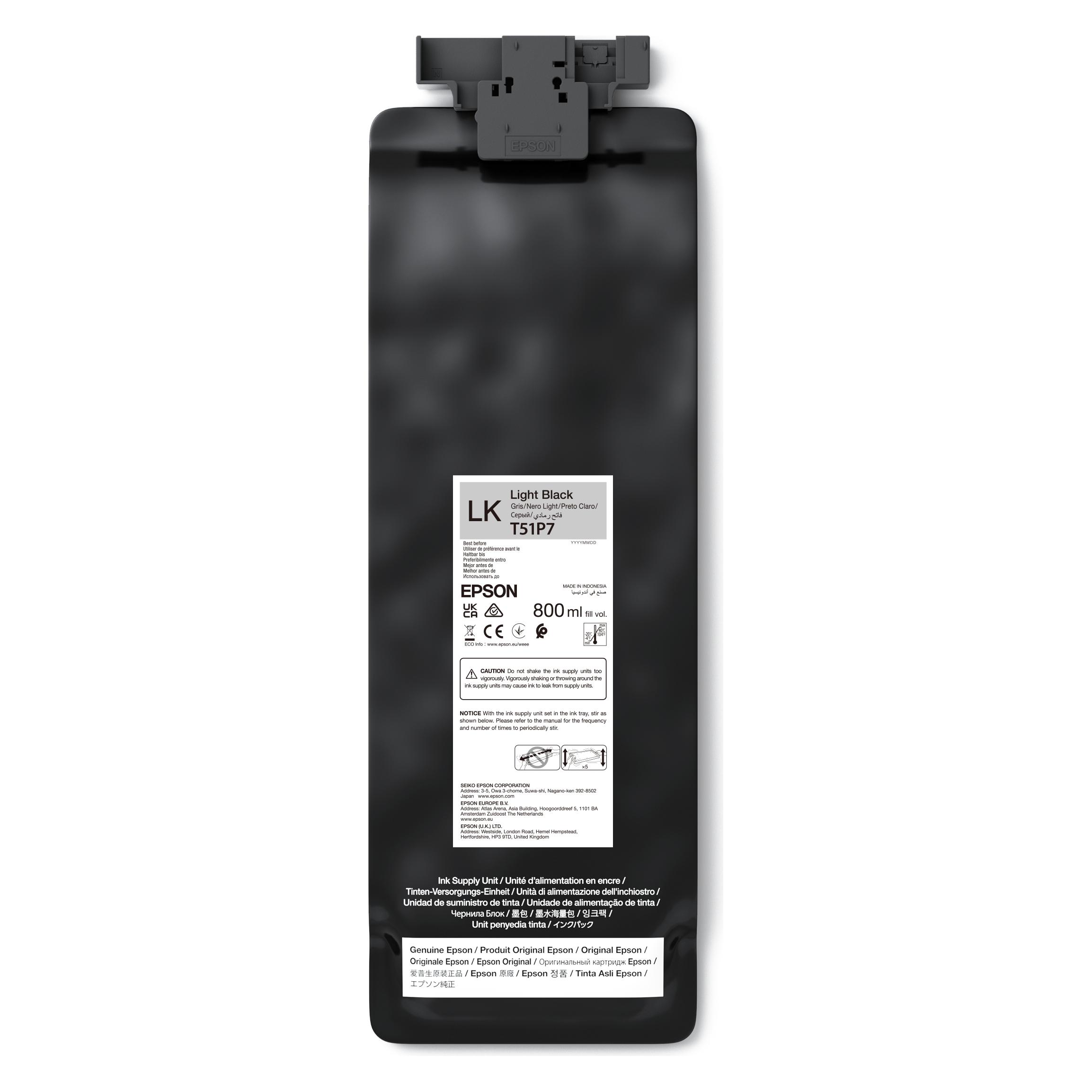 Epson UltraChrome GS3 T51P700 Light Black 800ml (C13T51P700)