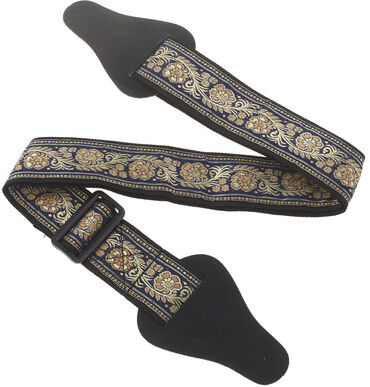 Thomann Bollywood Strap Blue & Gold Bleu