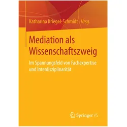 Mediation als Wissenschaftszweig, Fachbücher
