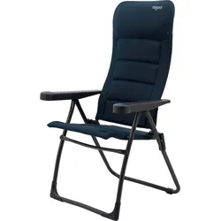 Crespo AP/215-ADS-84 Campingstuhl mit 7-fach verstellbarer Rückenlehne schwarz