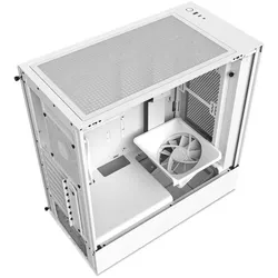 NZXT H5 Flow (ATX, E-ATX, mATX, Mini-ITX), PC Gehäuse, Weiss