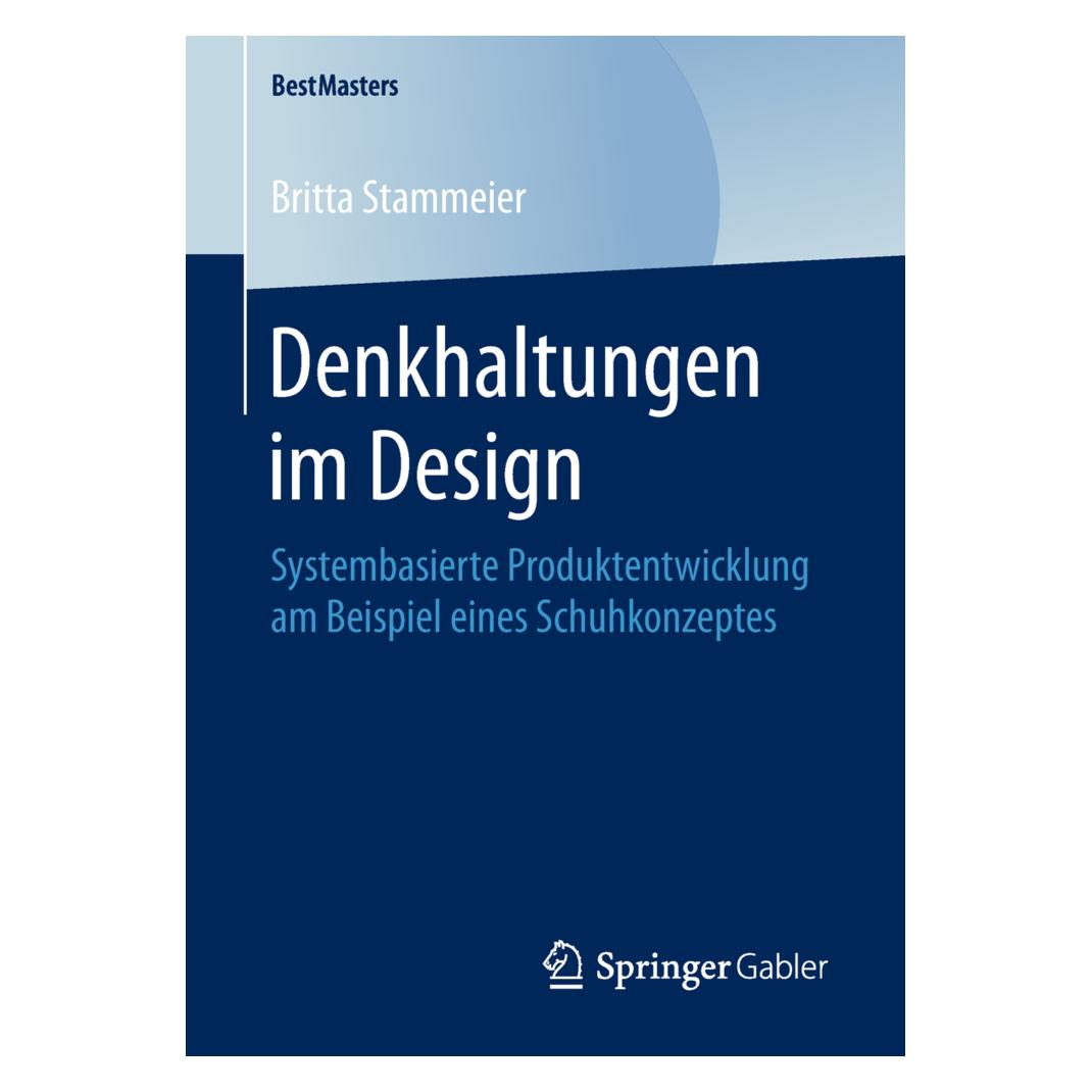 Springer Denkhaltungen im Design (Deutsch, Softcover, Britta Stammeier) (55982100)