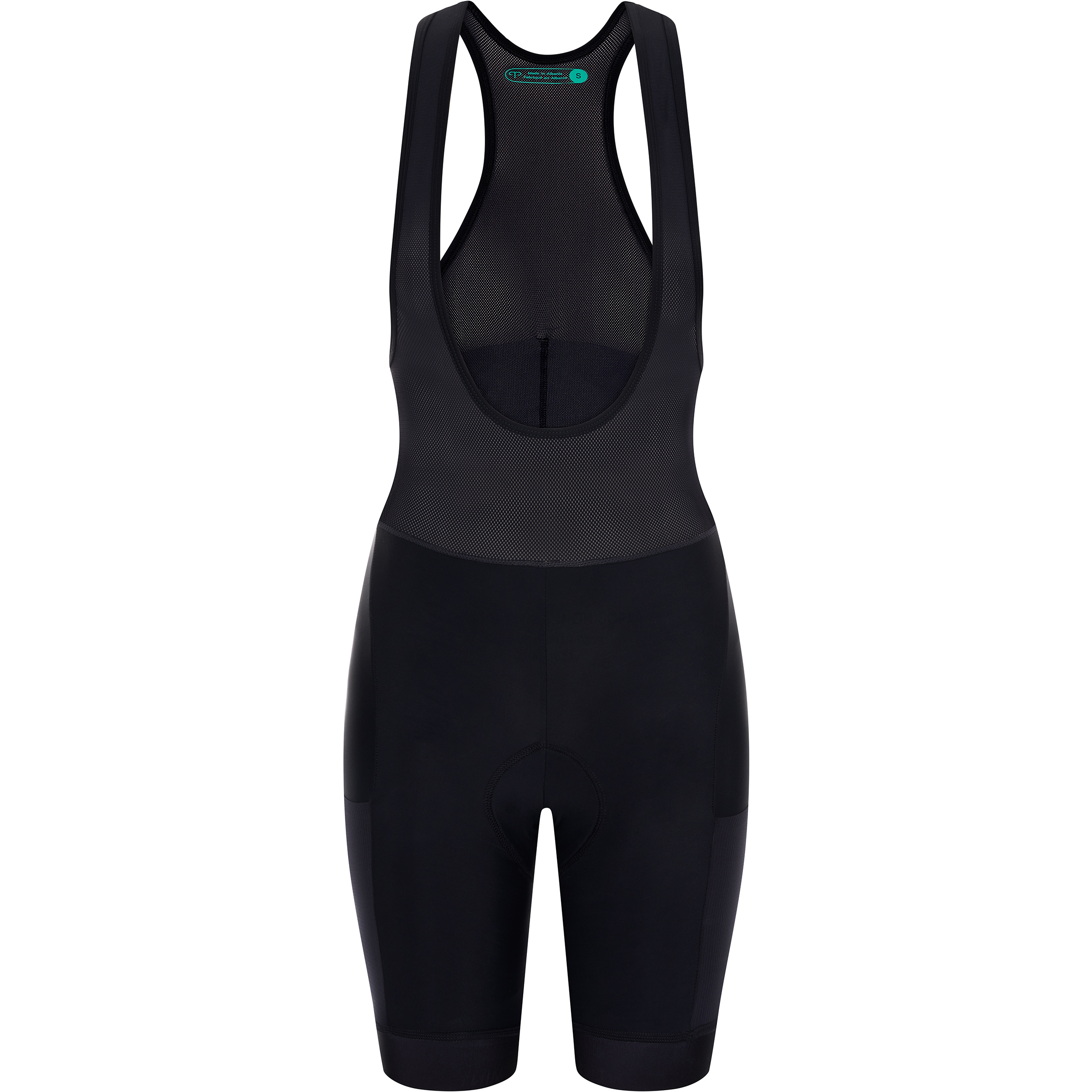 Peppermint Signature Cargo Bib kurz Damen Fahrradhose schwarz Größe M Mountainbike | Rennrad | Gravel Hautfreundlich