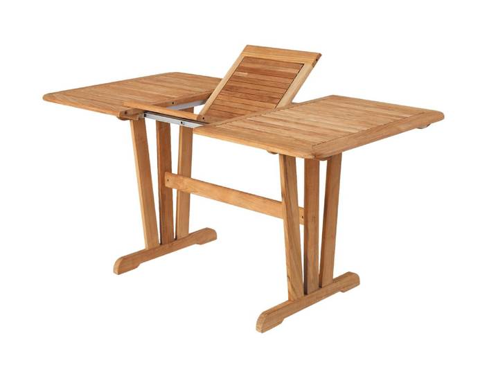Brafab Cornelia Gartenesstisch Teak Natur Ausziehbar