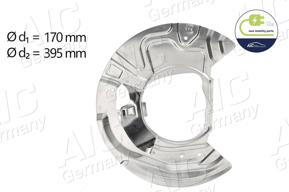 Aic Spritzblech, Bremsscheibe 57760 Vorderachse Links Für Bmw