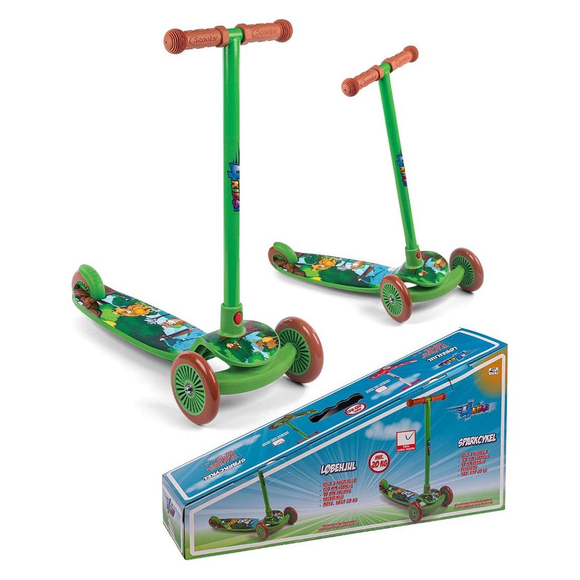 California - 3-Wheel Scooter - Green (83114) (83114)