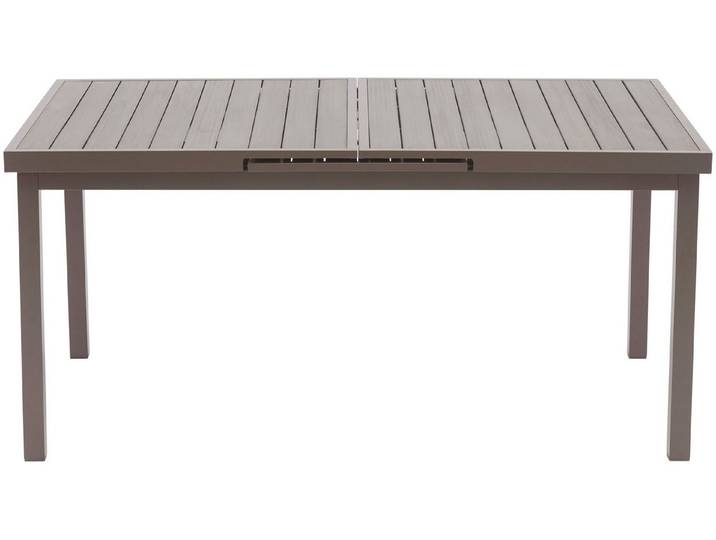 Destiny Esstisch IMOLA, (165/ 215x75x100cm) Aluminium, Polywood