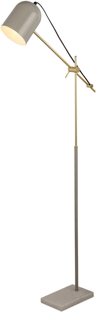 Canora Grey Balam 120 H cm Task Floor Lamp Grey 120cm H X 14cm W X 59cm D