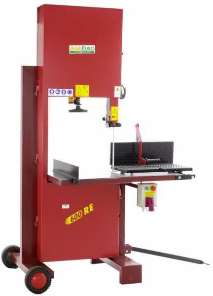AgriEuro Premium Scie à ruban pour bois de chauffage professionnelle AgriEuro 600 RE - triphasée 3 CV