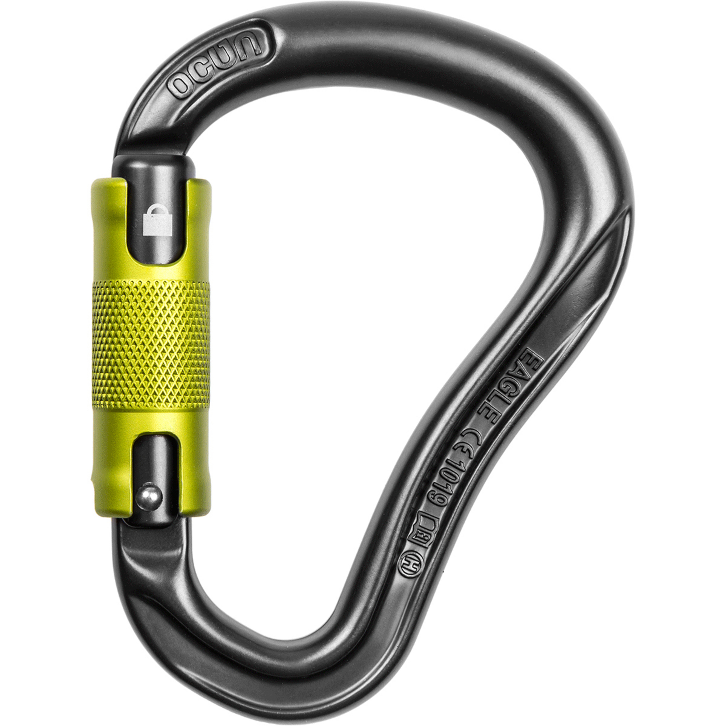 Ocun Eagle HMS Twist Karabiner Karabiner gruen Alpinklettern | Sportklettern