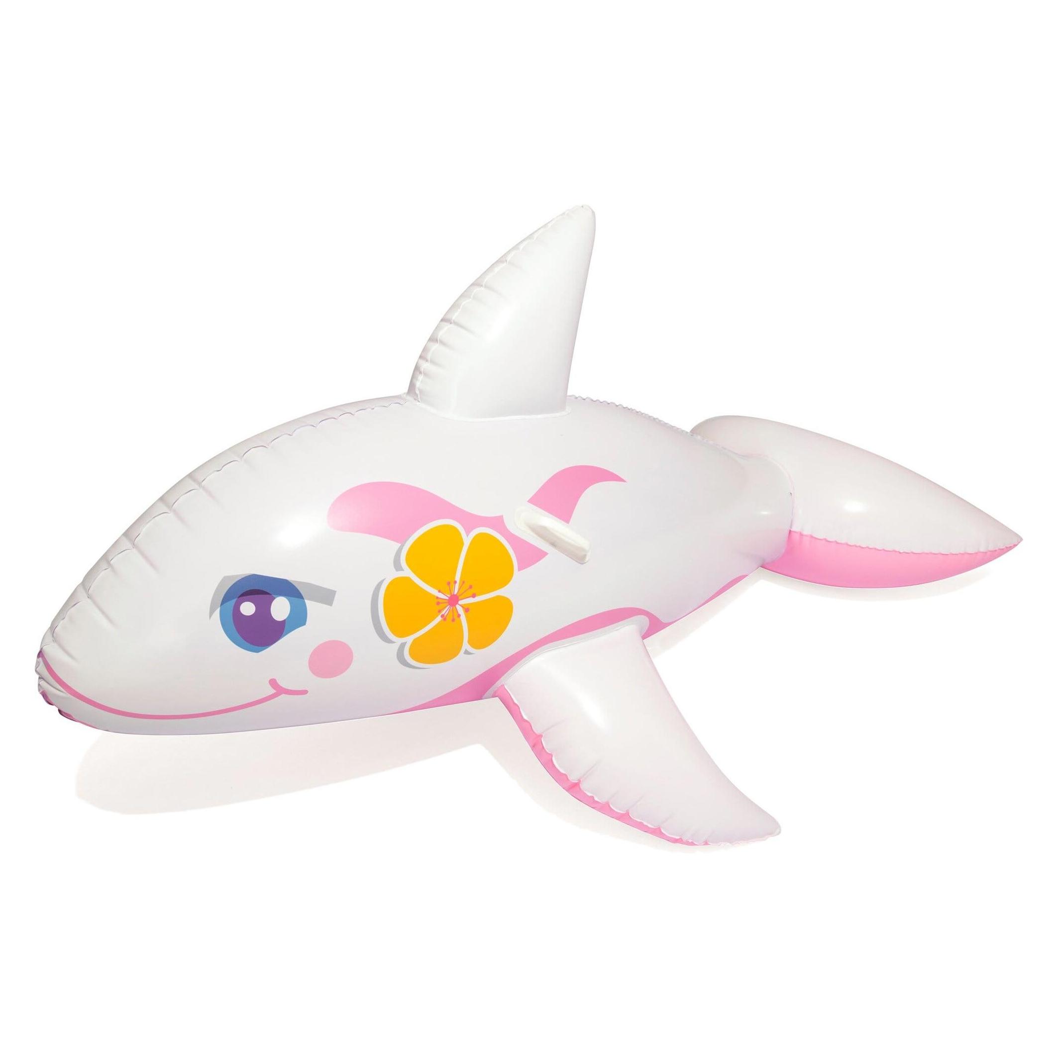 Bestway Swimming dolphin with handles. Transparent 1.57mx 94cm (41037)