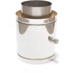 ASTEC Element mit Kondensatablauf Doppelwandig DN113-300 Schornstein Abgas Sanierung