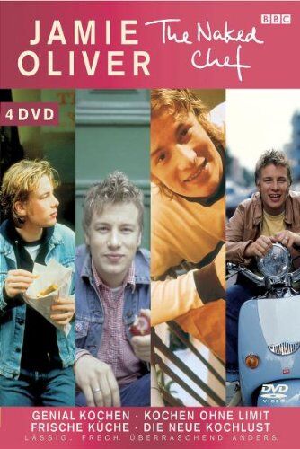 Jamie Oliver - Jamie Oliver - The Naked Chef: 4 DVD Box - Preis vom 03.10.2026 20:43:07 h