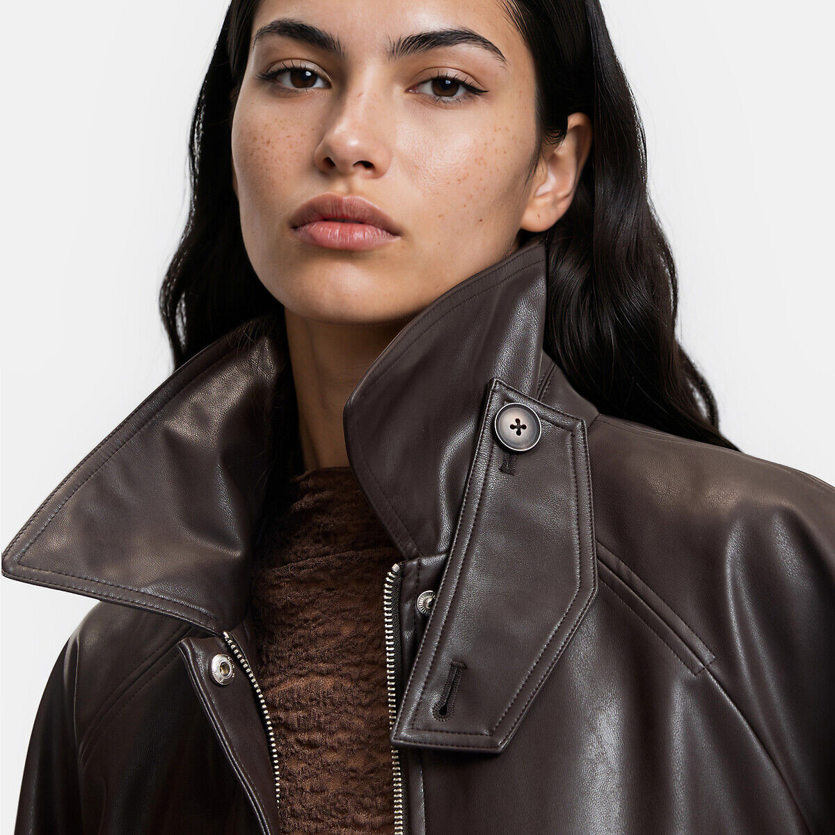 LA REDOUTE COLLECTIONS Trench court, en simili