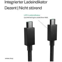 Frei Öl FREI Synchronisations- und Ladekabel, USB-C, 100 W, 1,0 m. (1 m, 100 W), USB Kabel