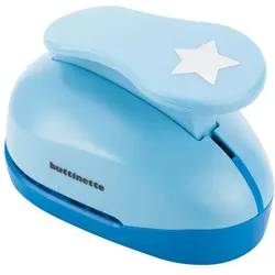 buttinette Jumbolocher XL "Stern", 70 mm