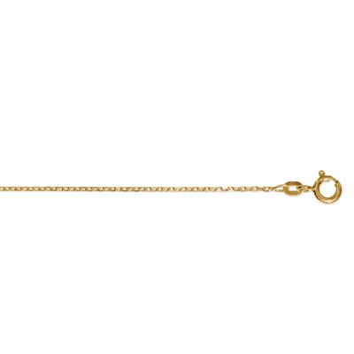 Goldkette ONE ELEMENT "Halskette aus 585 Gelbgold Ø 1,3 mm" Gr. 36, gold, Halsketten, Damen, 36, Gelbgold 585 Gold, Gelbgold 585, Gold, Goldkette, Zeitlos elegant – mit Liebe zum Detail gefertigt