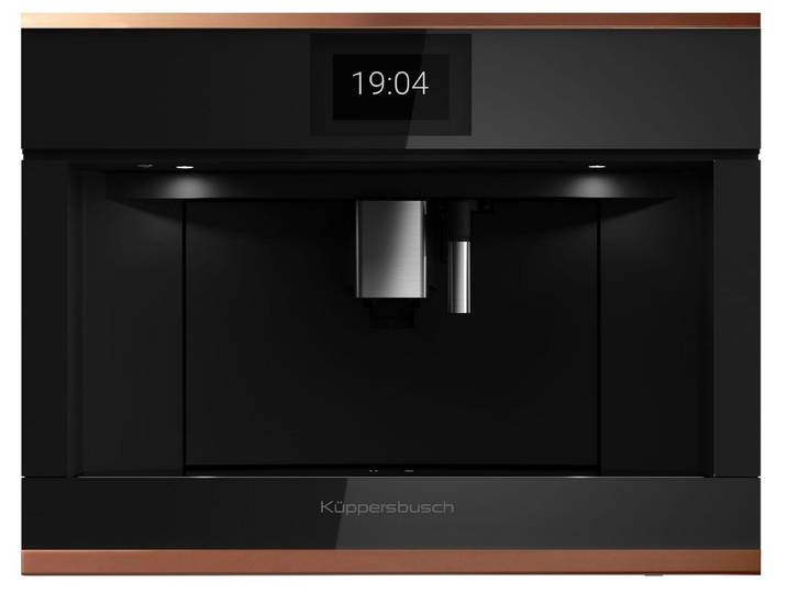 Küppersbusch Einbau-Kaffeevollautomat CKV6800.0S7, Milchaufschäumer,2-Tassen-Funktion