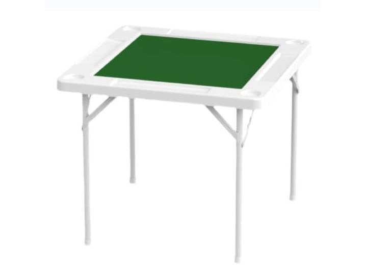 Klappbarer Mahjong-Tisch aus Kunststoff mit Verstärkter Tischplatte Design mit Steckplatz, Mechanische Wabenstruktur – für Zuhause, Partys und Apartments(102cm/40.1in)