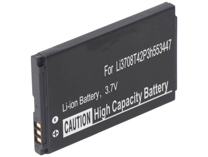 Batterij geschikt voor ZTE F320, Li-ion, 3.7V, 770mAh, 2.8Wh