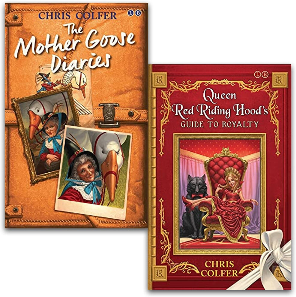 Little Brown Book Group Chris Colfer The Land of Stories 2 Books Collection Set (The Mother Goose Diaries, Queen Red Riding Hood's Guide to Royalty)