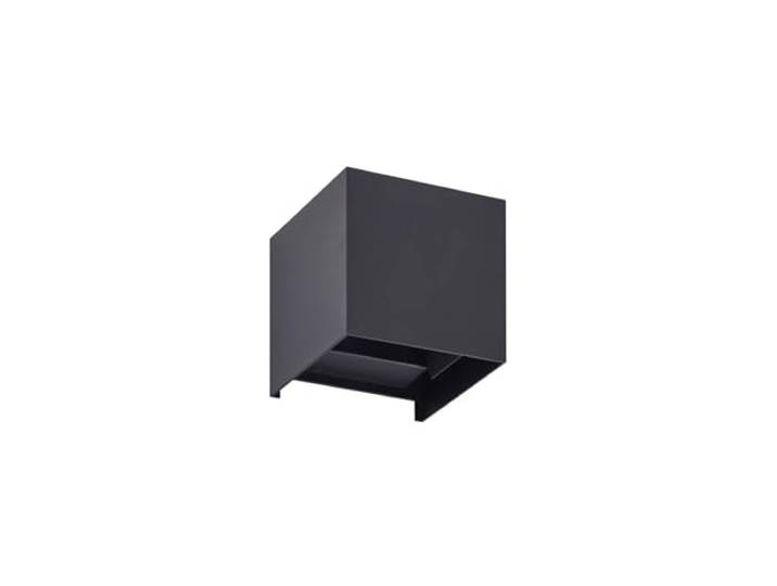 Lindby LED Wandleuchte aussen in schwarz, up down Aussenlampe Wand