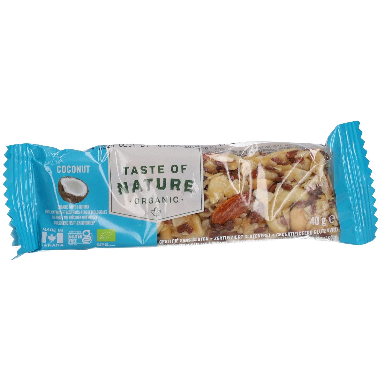 Taste OF Nature Riegel Coconut 40 g