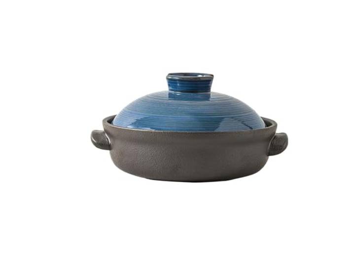 Keramiktopf for Kochen von Tonauflauf Küchen-Kochgeschirr-Eintopf, großer Suppentopf, Kochtopf(1PC 1.5L POT)