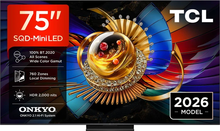 75" TCL 75Q7D PRO