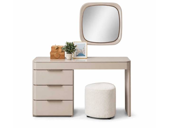 JVmoebel Schminktisch Design Schminktisch mit Spiegel Make-up-Tisch Frisiertisch, Made in Europa
