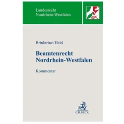 BeamtenrechtNordrhein-Westfalen, Fachbücher von Ralf Brinktrine, Daniela Heid
