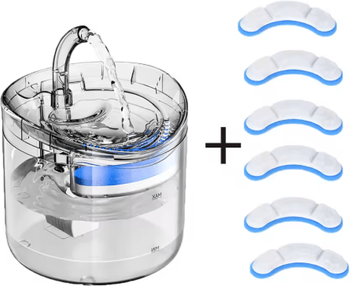 Inspire Picks Automatic Pet Water Fountain Smart Sensor Cat Water Dispenser pet Water 6 Chip eu
