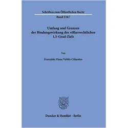 Valdés Cifuentes:Umfang und Grenzen der, Fachbücher von Franziska Fiona Valdés Cifuentes