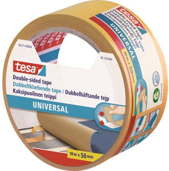 Tesa Tæppetape, Universal, 50mm X 10m