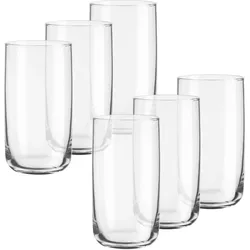 Tchibo - 6 Mäser Longdrinkgläser »Iconic« - transparent