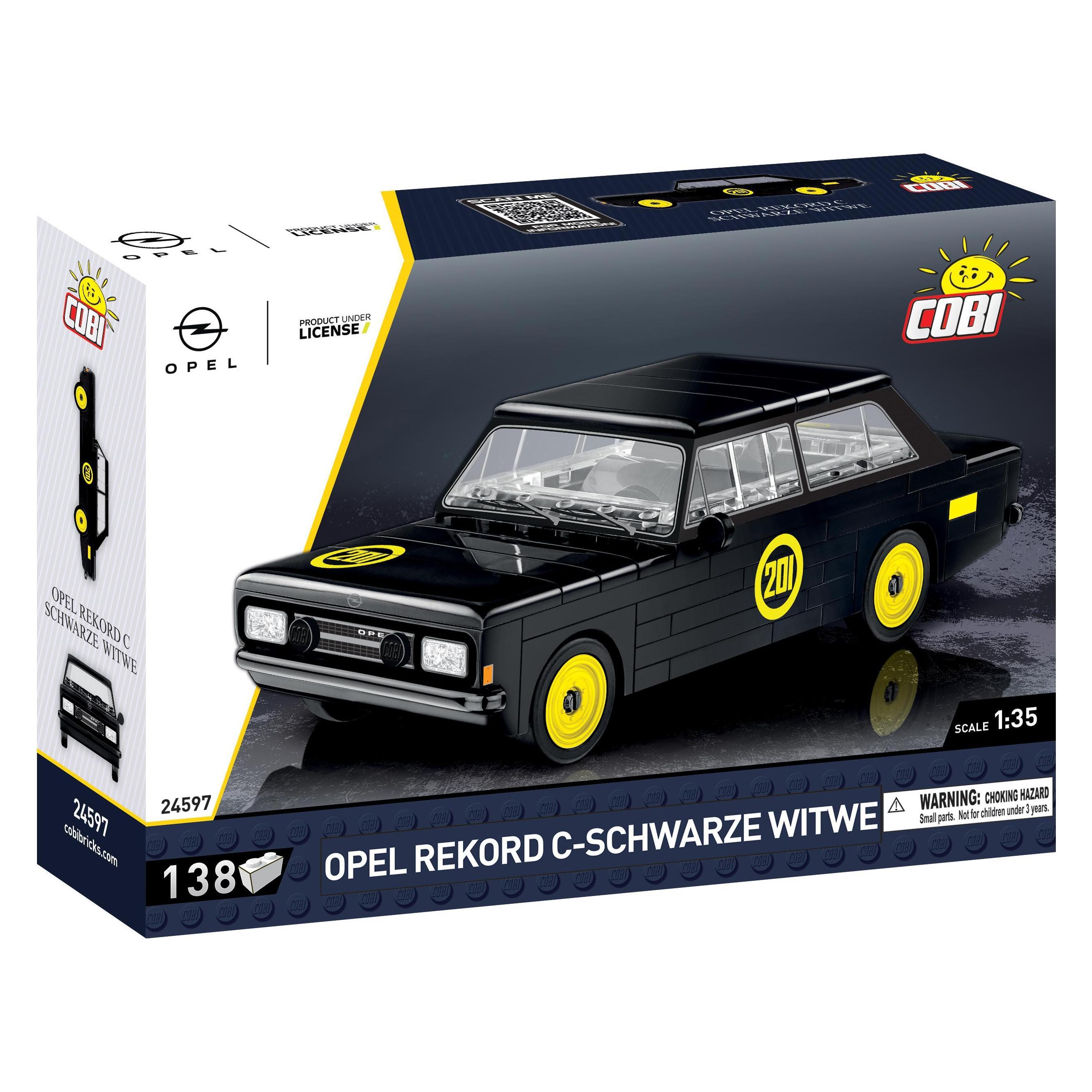 Cobi Opel Rekord schwarze Witwe (92823)