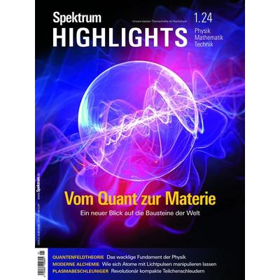 Spektrum Highlights 1/2024 - Vom Quant zur Materie, Taschenbuch von Spektrum der Wissenschaft, Spektrum der Wissenschaft, 978-3-95892-864-0