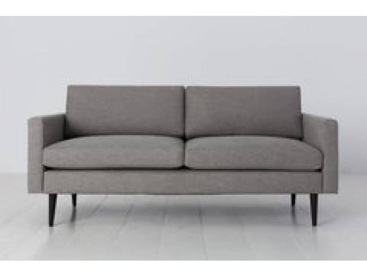 Zweisitzer-Sofa Model 01, Schattengrau