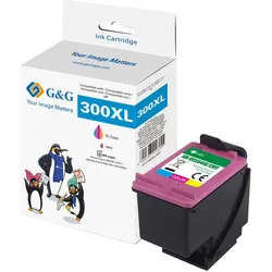 G&G XL-Druckerpatrone kompatibel mit HP 300XL Color