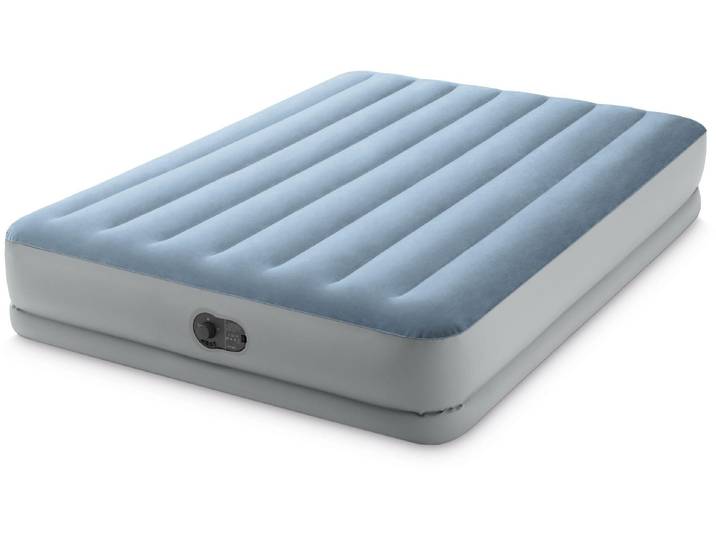 Luftbett INTEX Intex DuraBeam Mid-Rise Comfort Queen , blau, PVC, Luftbetten, Luftbett