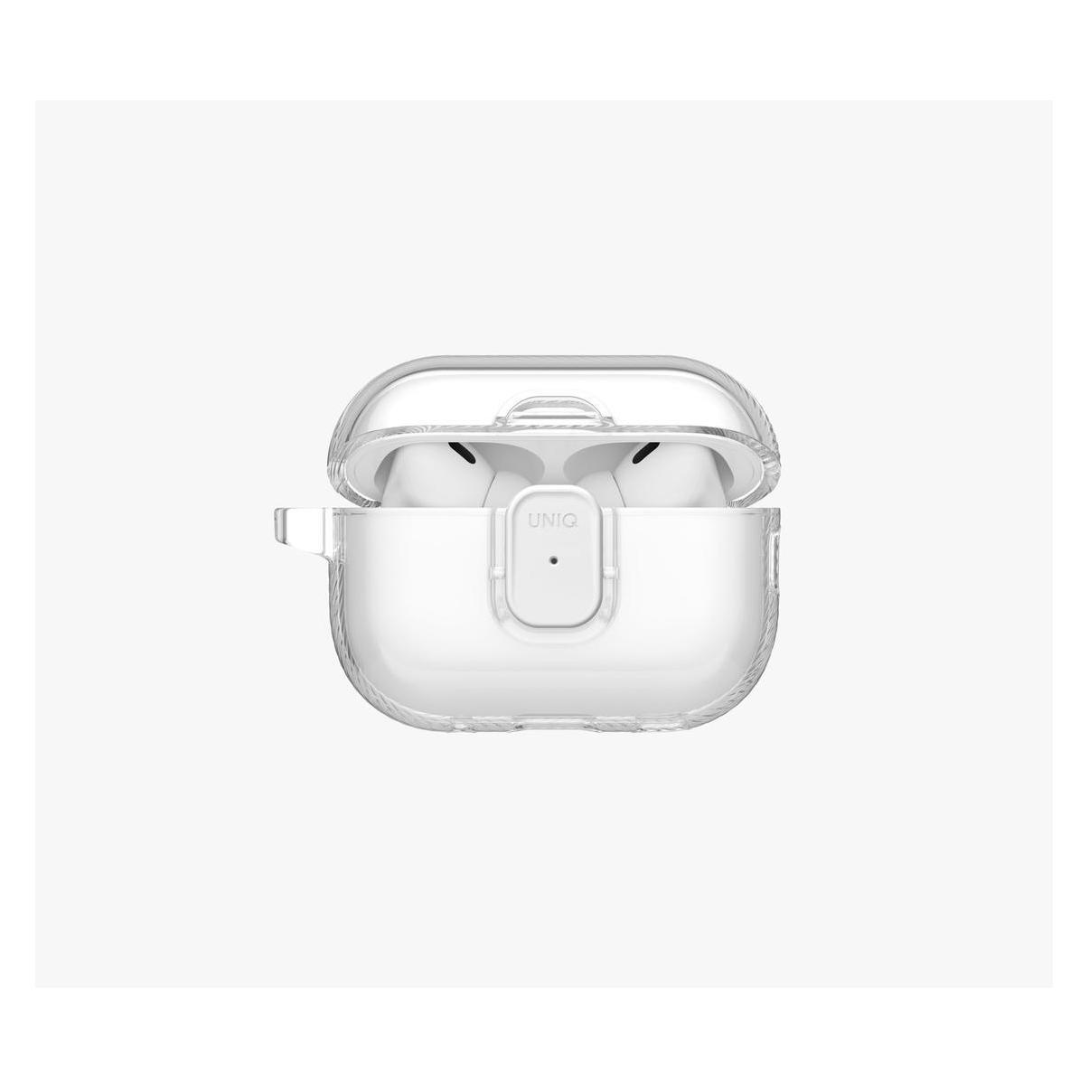 Uniq Case Glase Pro for AirPods Pro 3 Lock Case transparent (Kopfhörer Hülle) (8886463696811)