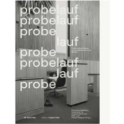Probelauf, Fachbücher von Universität für angewandte Kunst Wien, Parlamentsdirektion, Pascal Petignat