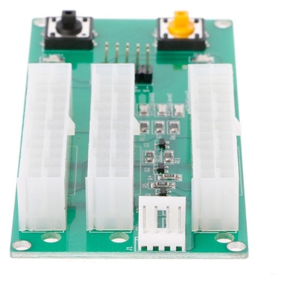 PowerGuard ATX 24-Pin Quad PSU Power Supply Netzteil Adapter (00023559)