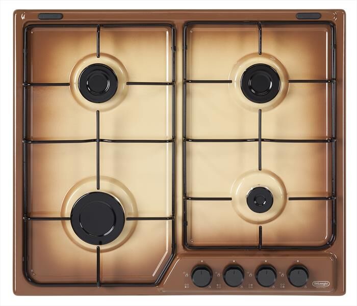 DeLonghi Piano Cottura A Gas Fft 46 Asv 4 Fuochi 58cm-terre De France