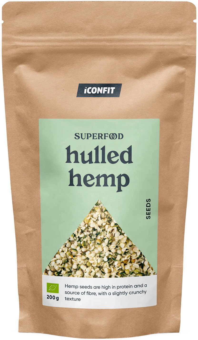 ICONFIT Superfood Hulled Hemp Seeds 200g
