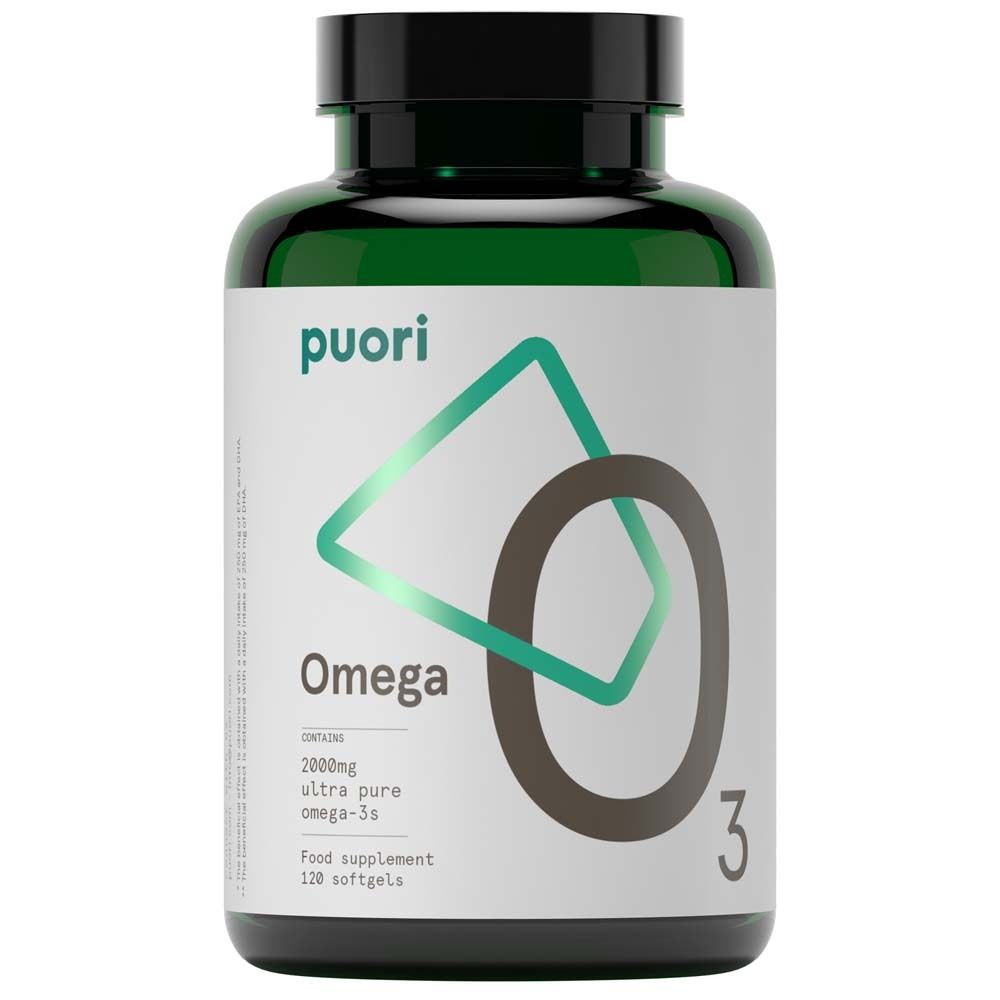 Puori O3 Weichkapseln Omega-3 120 St