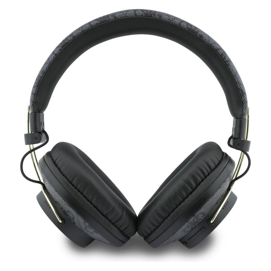 Guess Słuchawki nauszne Triangle Logo Bluetooth ENC czarny (45 h, Kabellos) (GUE005323)
