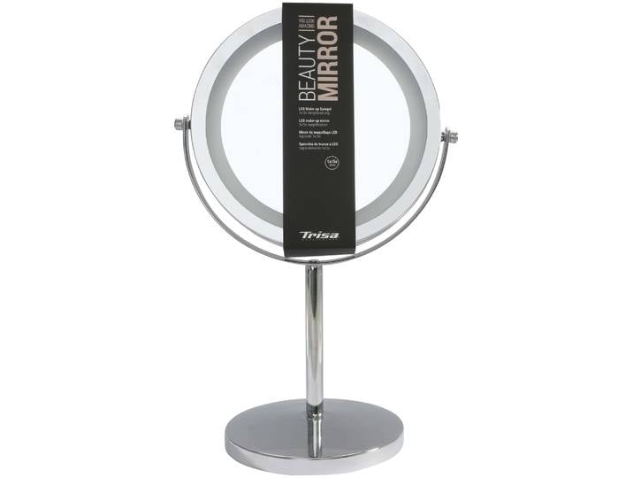 Trisa LED Make-up Spiegel, silber